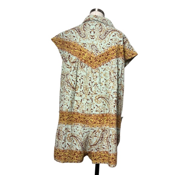 Free People Telly Floral Romper - Picture 8 of 10